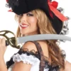 Be Wicked Costume Accessories Fancy Pirate Hat