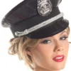 Be Wicked Sequin Police Hat Costume Accessories