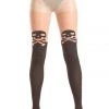 Be Wicked Crossbones Pantyhose Hosiery
