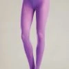 Be Wicked Purple Opaque Pantyhose Hosiery