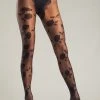 Be Wicked Hosiery Pick My Petals Pantyhose