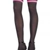 Be Wicked Athletic Ribbed Thigh Highs