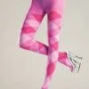 Be Wicked Hosiery K Argyle Pantyhose Pink