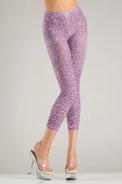 Be Wicked Hosiery Leopard Pantyhose