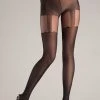 Be Wicked Suspended Secrets Pantyhose Hosiery