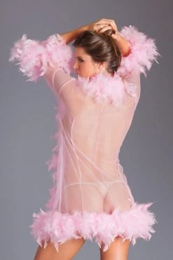Be Wicked Lux Robe Candy Pink