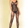 Be Wicked Getting Geometric Body Stocking LINGERIE
