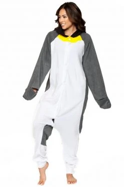 Be Wicked PENGUIN Adult Onesie SLEEPWEAR