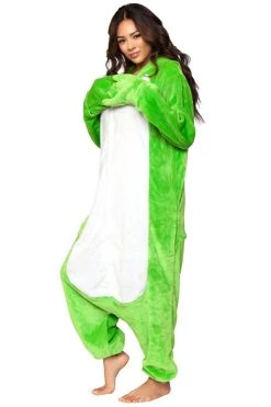 Be Wicked SLEEPWEAR FROG Adult Onesie