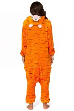 Be Wicked SLEEPWEAR TIGER Adult Onesie