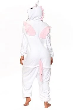 Be Wicked PINK UNICORN Adult Onesie SLEEPWEAR