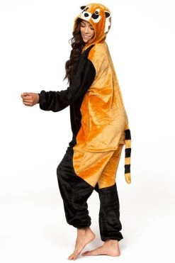 Be Wicked SLEEPWEAR FOX Adult Onesie