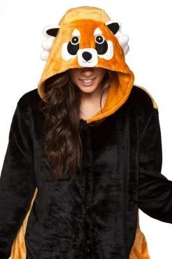 Be Wicked SLEEPWEAR FOX Adult Onesie