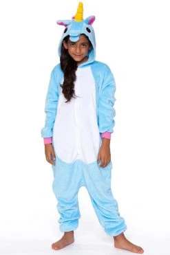 Be Wicked BLUE UNICORN Child Onesie