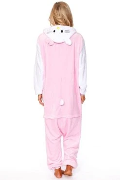 Be Wicked KITTY CAT Adult Onesie SLEEPWEAR