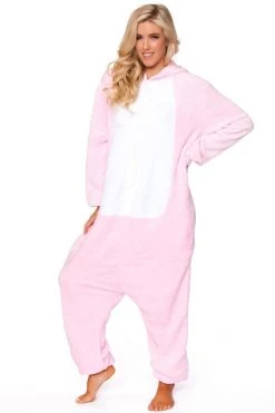 Be Wicked SLEEPWEAR PIG Adult Onesie