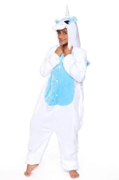 Be Wicked SLEEPWEAR WHITE UNICORN Child Onesie