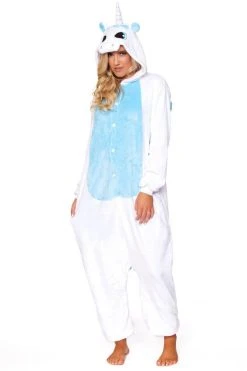 Be Wicked WHITE UNICORN Adult Onesie