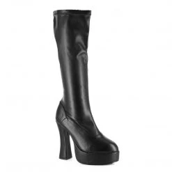 Ellie Shoes 5 Heel Stretch Knee Boots. W/Inner Zipper
