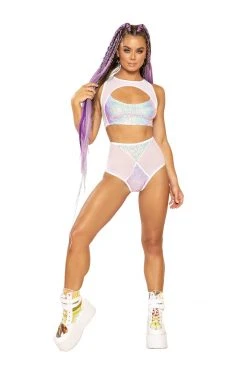 JValentine Diamond High-Waist Short CLOTHING