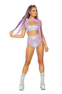 JValentine Diamond High-Waist Short CLOTHING