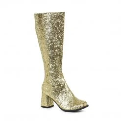 Ellie Shoes Glitter Gogo Boots
