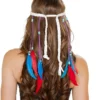 Roma Costume White Indian Headband