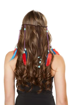 Roma Costume Brown Indian Headband Hair