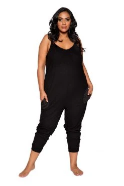 Roma Costume Cozy & Comfy Pajama Jumpsuit With Pocket Details