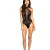 Roma Costume Halterneck Bodystocking Teddy LINGERIE
