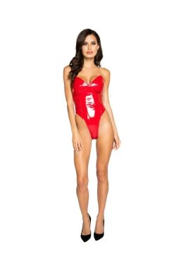 Roma Costume High-Cut Vinyl Bodysuit 8 Roma Costume High-Cut Vinyl Bodysuit