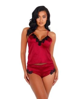 Roma Costume Soft Satin Short Set