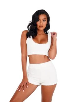 Roma Costume Cozy & Comfy Fuzzy Short Set CLOTHING