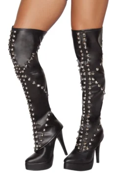 Roma Costume Spike Studded Leggings
