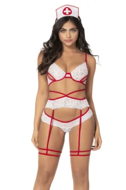Espiral Nurse Lace Costume COSTUMES
