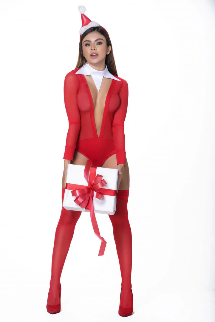 Espiral LINGERIE Sexy Elf Bodysuit Costume 3 Espiral LINGERIE Sexy Elf Bodysuit Costume