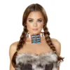 Roma Costume Indian Necklace With Stones