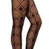 Roma Costume Diamond Print Pantyhose Hosiery