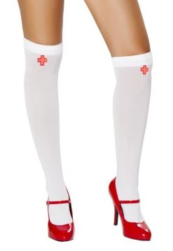 Roma Costume Nurse Stockings Hosiery