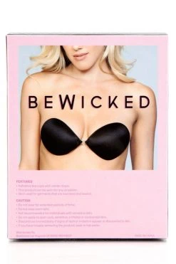 Be Wicked Black Smooth Invisible Bra