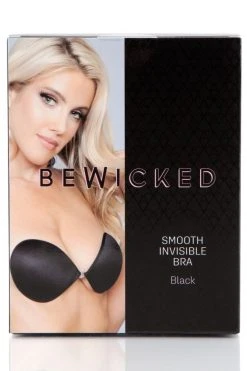 Be Wicked Black Smooth Invisible Bra