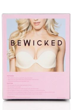 Be Wicked LINGERIE Nude The Right Places Bra