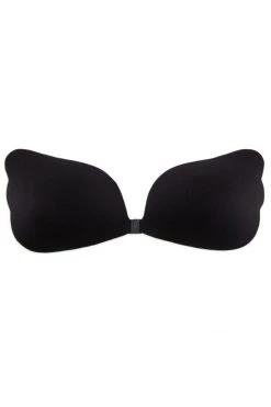 Be Wicked Black Hooked Up Invisible Bra LINGERIE