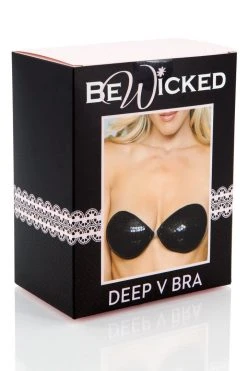 Be Wicked Black Sequin Adhesive Bra LINGERIE