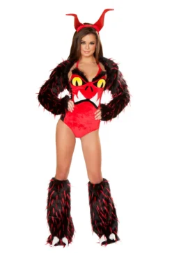 JValentine Sexy Little Devil Halloween Costume COSTUMES