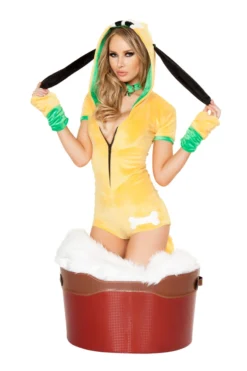 JValentine Sexy Cartoon Puppy Dog Costume COSTUMES
