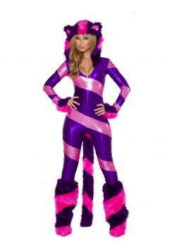 JValentine Cheshire Diagonal Furry Legwarmers