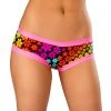 JValentine Basic Multicolor Daisy Booty Shorts