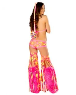 JValentine CLOTHING Basic Neon Flower Booty Shorts