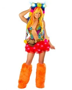 JValentine Fairy Light Up Red Tutu